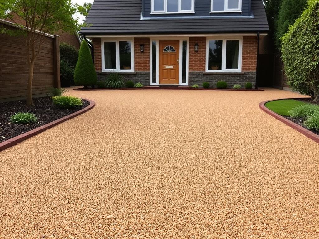 Contemporary Resin Driveway
